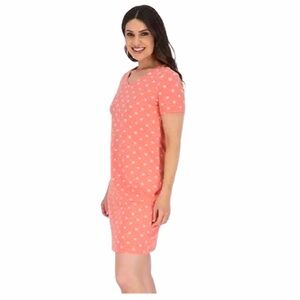 Isaac Mizrahi Painterly Polka Dot T-Shirt Dress